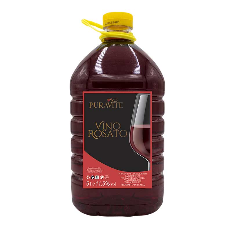 Vino Rosato PET 5 L