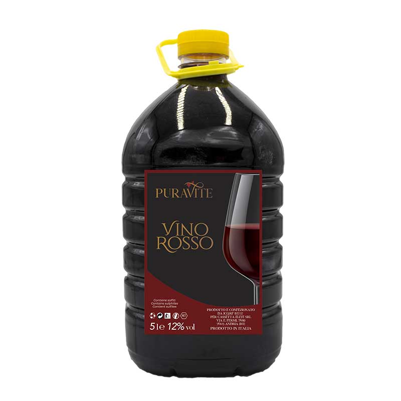 Vino Rosso PET 5 L