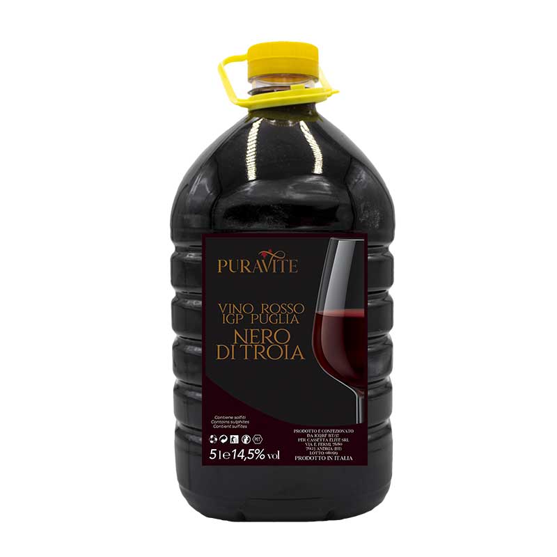 Nero di Troia I.G.P. PET 5 L