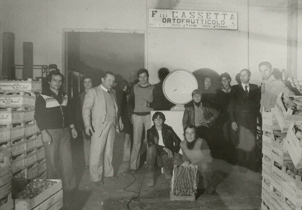 Foto Storica Azienda Ortofrutticola Cassetta